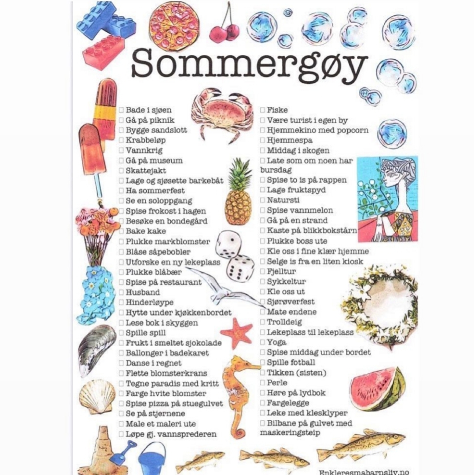 Image Sommergøy fra enkleresmåbarnsliv! - 1