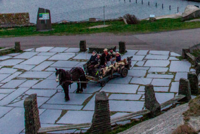 Image Hest og Vogn i Færder Nasjonalpark: Stall verdens ende - 1