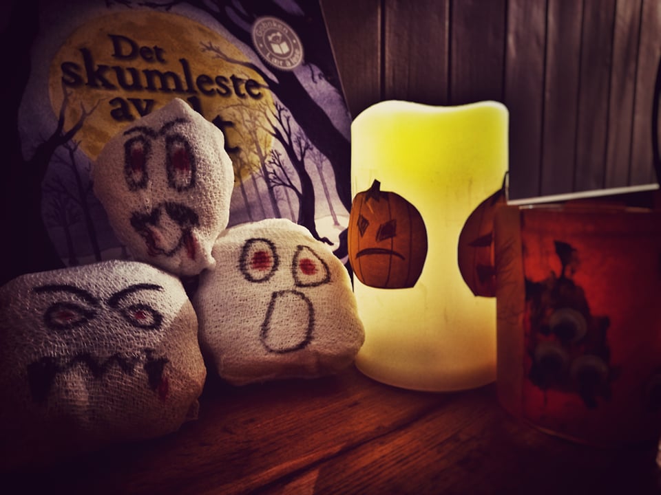 Spøkelse-zombie eller monstergodis!