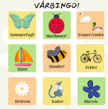 Vårbingo! 