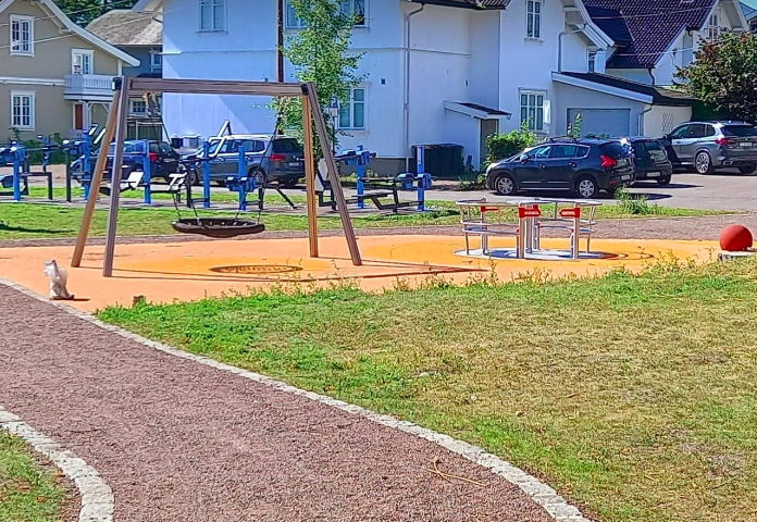 Minipark og lekeplass