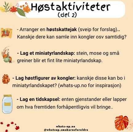 Høstaktiviteter del 2