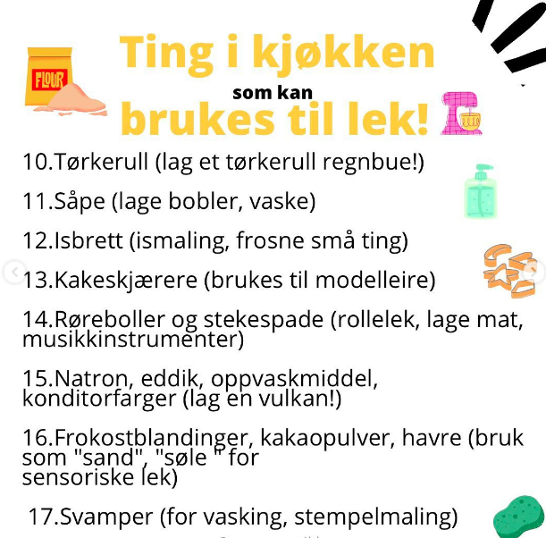 Bilde Kjøkkengjenstander som kan brukes til lek! - 1