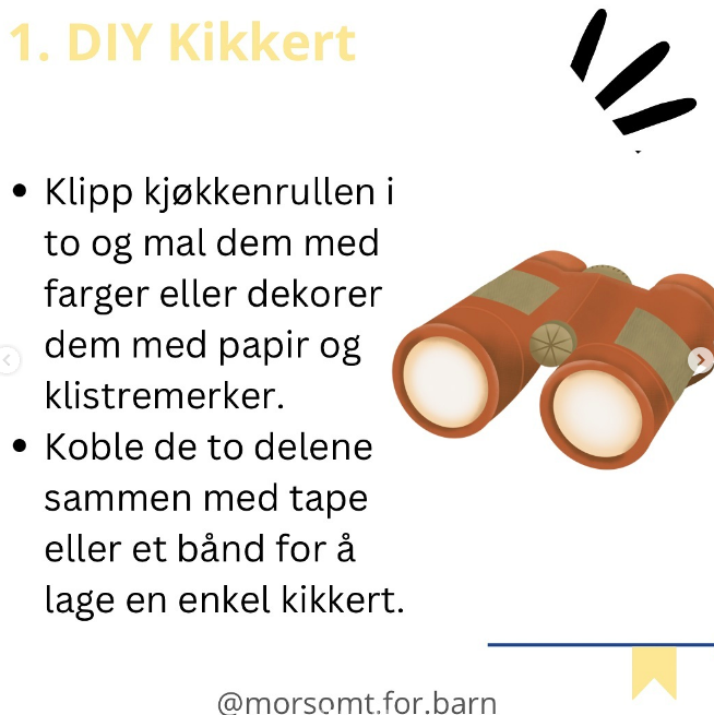 5 ulike måter å bruke kjøkkenrull på- fra @morsom.for.barn