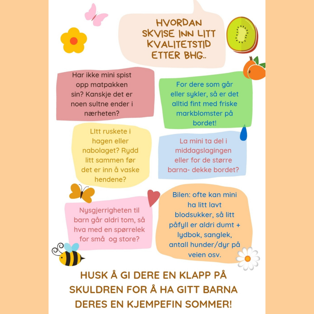 Skvise inn litt kvalitetstid etter bhg?